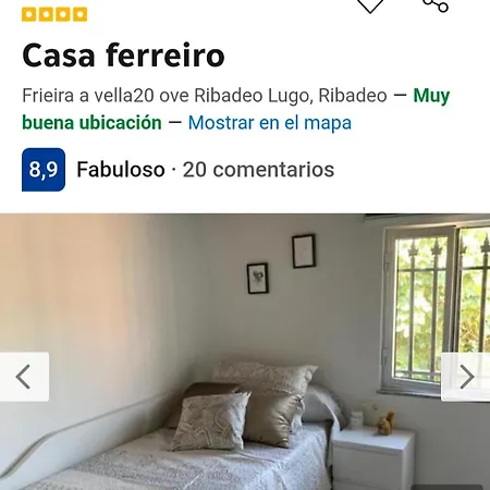 بيت للعطل Casa Ferreiro